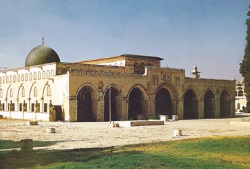 The Aqsa Mosque in Jerusalem